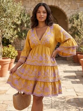 maeve halter shine swing mini dress Anthropologie | Dresses | Anthropologie model-johanne-r